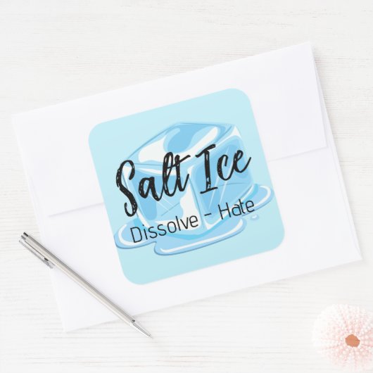 Autocollant de glace salée (Enveloppe)