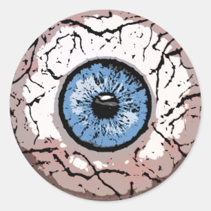 Autocollant de globe oculaire (personnalisable) -