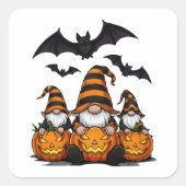 Autocollant de gnome d'Halloween (Devant)