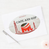 Autocollant de GOP d'Ann de cap (Enveloppe)