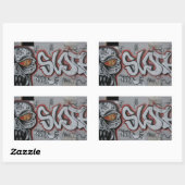 Autocollant de graffiti Atlanta (Feuille)
