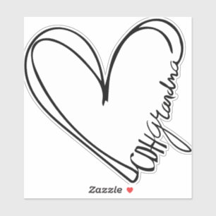 Autocollant de grand-mère CDH