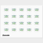 Autocollant de grenouille incapable de fonctionner (Feuille)