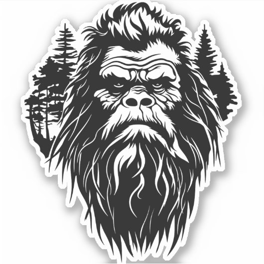 autocollant de gros pied (Devant)