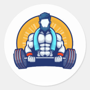 Autocollant de gym drôle suez maintenant, brille
