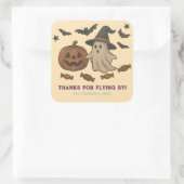 Autocollant de Halloween mignon et effrayant – Fan (Sac)