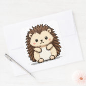 autocollant de hérisson mignon (Enveloppe)