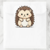 autocollant de hérisson mignon (Sac)
