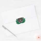 Autocollant de hibou (Enveloppe)