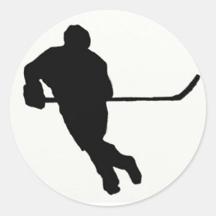Autocollant de hockey sur glace