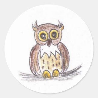 Autocollant de Hoot - pas de texte
