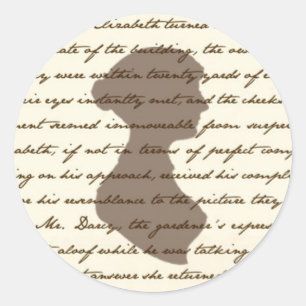 Autocollant de Jane Austen