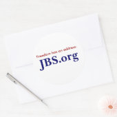 autocollant de JBS.org (Enveloppe)