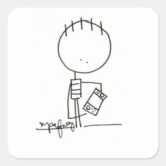 Autocollant de jeu (Devant)