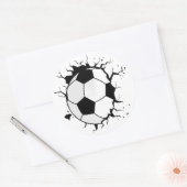 Autocollant de jeu de football dynamique (Enveloppe)