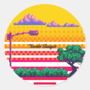 Autocollant de joueur Tueur de NOOB