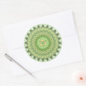 Autocollant de jour Celtic St. Patty (Enveloppe)