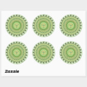 Autocollant de jour Celtic St. Patty (Feuille)