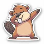 Autocollant de jour de marmotte (Devant)