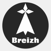 Autocollant de la Bretagne