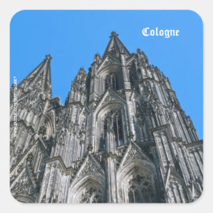 Autocollant de la cathédrale de Cologne