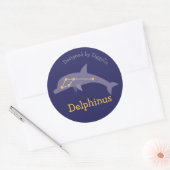 Autocollant de la constellation du Dauphin (Enveloppe)