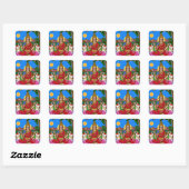 Autocollant de la déesse Lakshmi (Feuille)