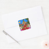 Autocollant de la déesse Lakshmi (Enveloppe)