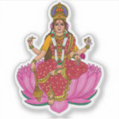 Autocollant de la déesse Siddhidatri (Devant)