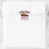Autocollant de la ferme de Noël (Sac)