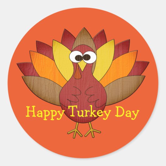 Autocollant de la fête turque (Devant)