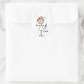 Autocollant de la figure de l'infirmière (Sac)