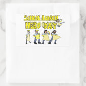 Autocollant de la journée du héros du déjeuner sco (Sac)