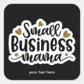 Autocollant de la maman de petite entreprise (Devant)
