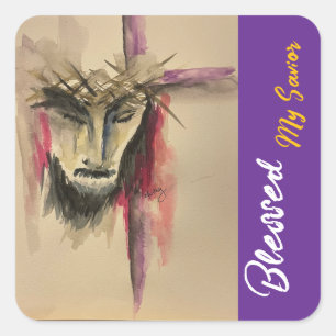Autocollant de la Passion du Christ