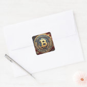 Autocollant de la réserve de Bitcoin des États-Uni (Enveloppe)