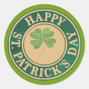 Autocollant de la Saint-Patrick