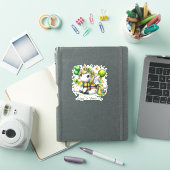 Autocollant de la Saint-Patrick Chanceux Heureux (Couverture iPad)