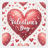 Autocollant de la Saint-Valentin (Devant)