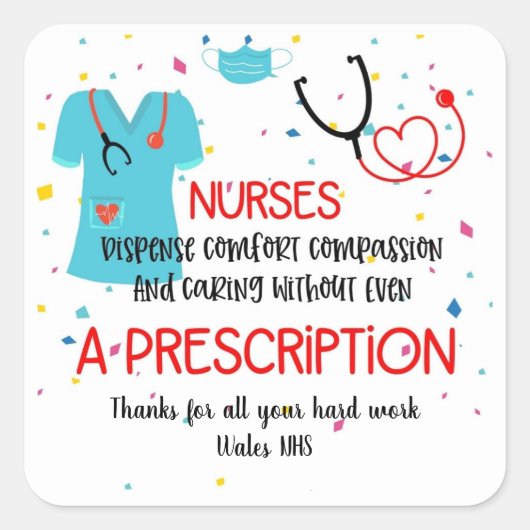 autocollant de la semaine d'appréciation de l'infi (Devant)