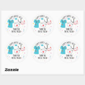 Autocollant de la semaine d'appréciation des infir (Feuille)