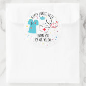 Autocollant de la semaine d'appréciation des infir (Sac)