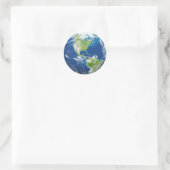 Autocollant de la Terre (Sac)