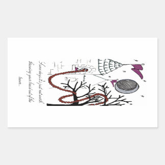 Autocollant de la très mauvaise journée des cheveu