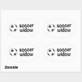 Autocollant de la veuve de football (Feuille)