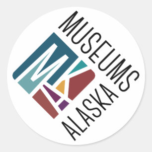 Autocollant de l'Alaska de musées