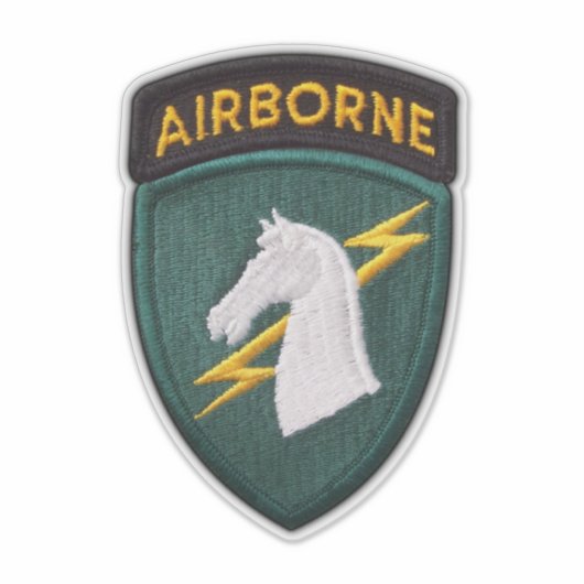 Autocollant de l'Armée de terre 1re Opérations spé (Devant)