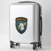 Autocollant de l'Armée de terre 1re Opérations spé (Sur valise)