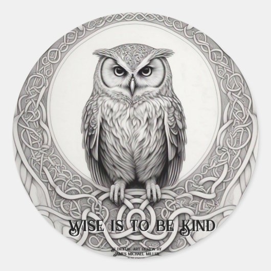 autocollant de l'artiste par James Michael Miller (Devant)