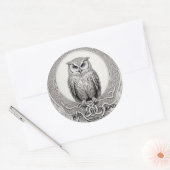 autocollant de l'artiste par James Michael Miller (Enveloppe)